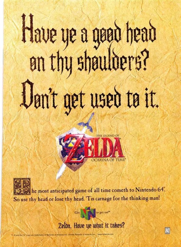 Zelda Ocarina of Time N64, bild 2
